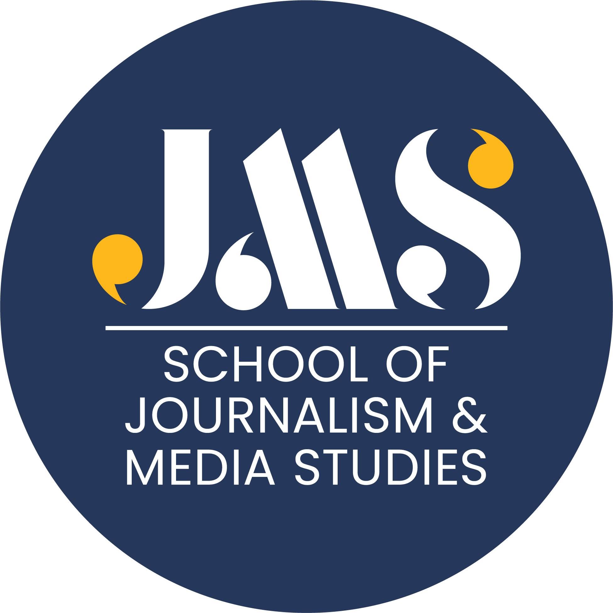 Rhodes School of Journalism & Media Studies logo